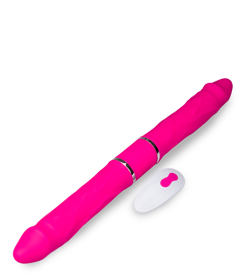 Enjoy remote control double-ended vibrator