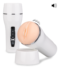 Load image into Gallery viewer, Epsilon realistic vibrating masturbator