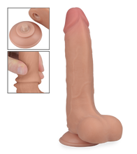 Load image into Gallery viewer, Erwan Real Skin suction-cup dildo 8.25 inches