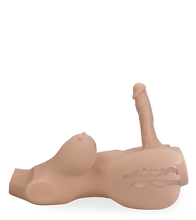 Load image into Gallery viewer, Esther transsexual bust with penis, vagina and anus 25 lb
