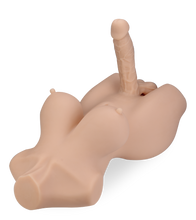 Load image into Gallery viewer, Esther transsexual bust with penis, vagina and anus 25 lb