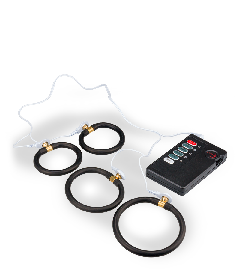 Estim cock ring kit
