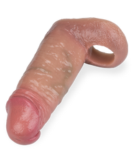 Load image into Gallery viewer, Ethan realistic liquid silicone cock sleeve 5.25 inches