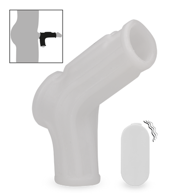 Everest ribbed vibrating cock sleeve