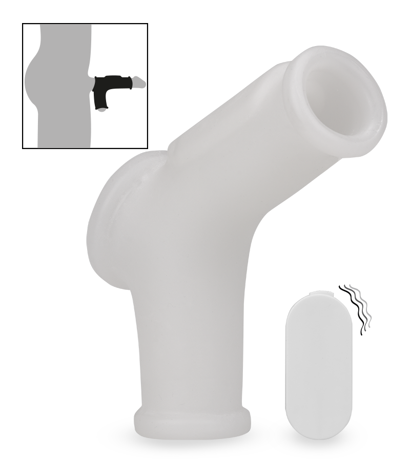 Everest smooth vibrating cock sleeve