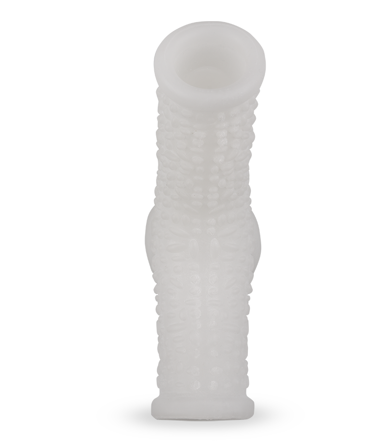 Everest textured vibrating cock sleeve