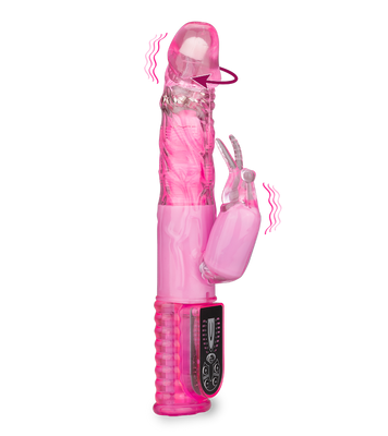 Extra large tip and diameter rabbit vibrator