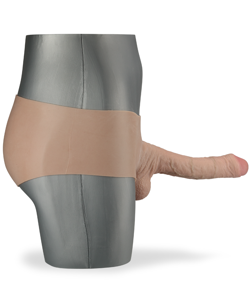 Fabio strap-on hollow second skin dildo realistic XXL