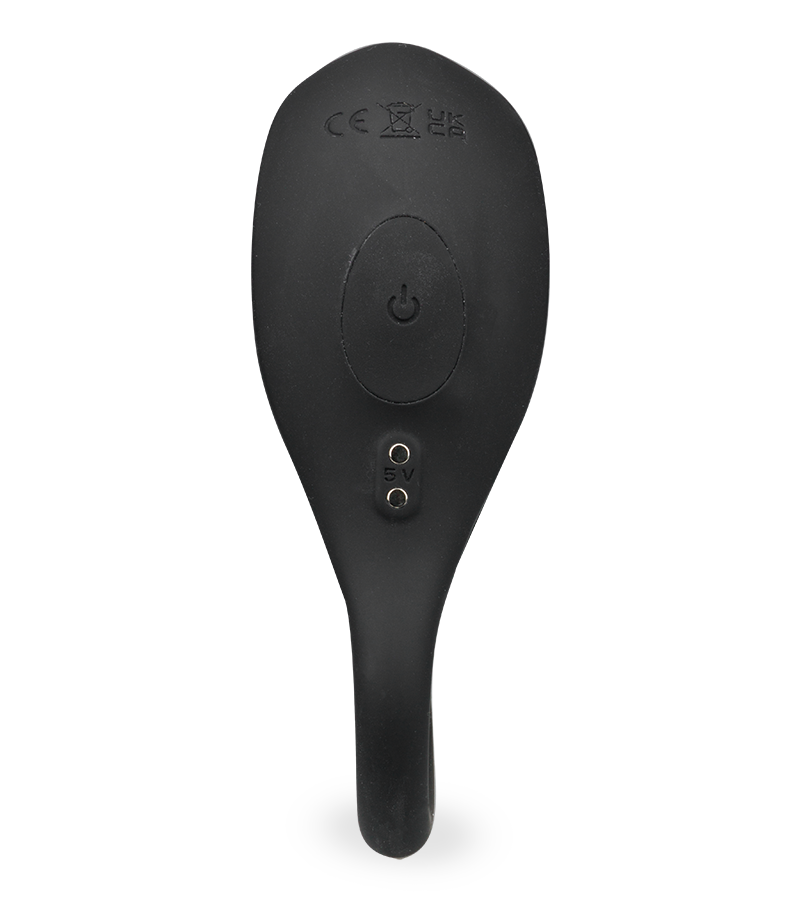 Fast triple cock ring with ball massager and butt plug