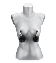Load image into Gallery viewer, Faux fur nipple clamps