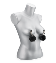 Load image into Gallery viewer, Faux fur nipple clamps