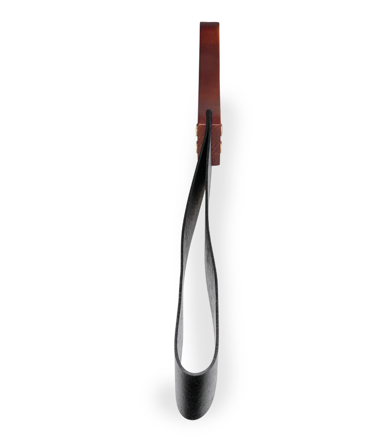 Faux leather and wood BDSM paddle