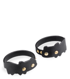 Faux leather BDSM cat ankle cuffs