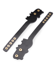 Load image into Gallery viewer, Faux leather BDSM cat wrist cuffs