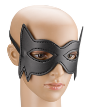 Load image into Gallery viewer, Faux leather domino mask