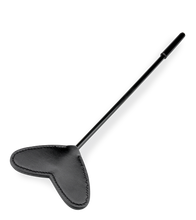 Load image into Gallery viewer, Faux leather heart-shaped riding crop 13.00 inches