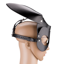 Load image into Gallery viewer, Faux leather rabbit mask