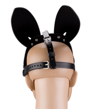 Load image into Gallery viewer, Faux leather rabbit mask