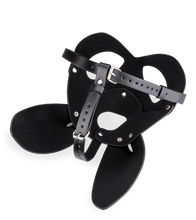 Load image into Gallery viewer, Faux leather rabbit mask