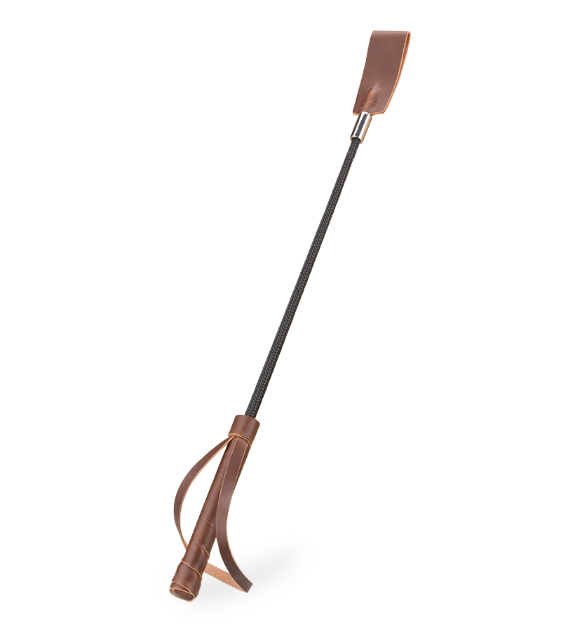Faux leather riding crop 17.25 inches