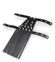 Load image into Gallery viewer, Faux leather spiked flogger glove