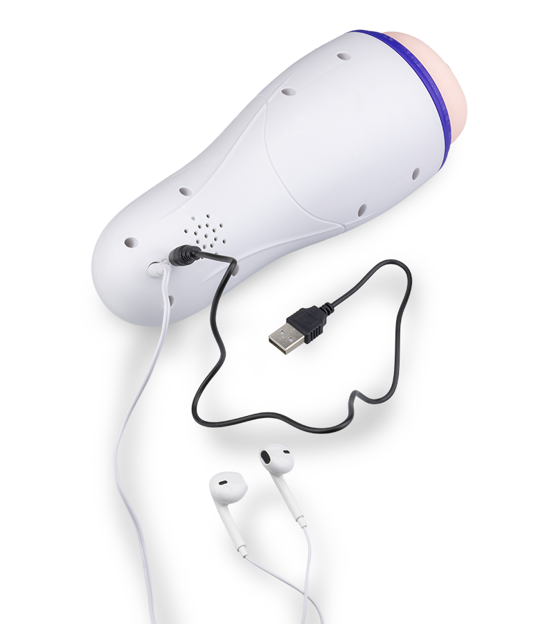 Favour vibrating and moaning masturbator