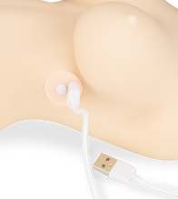 Load image into Gallery viewer, Felicia vibrating sex torso 7 modes 4.50 lb