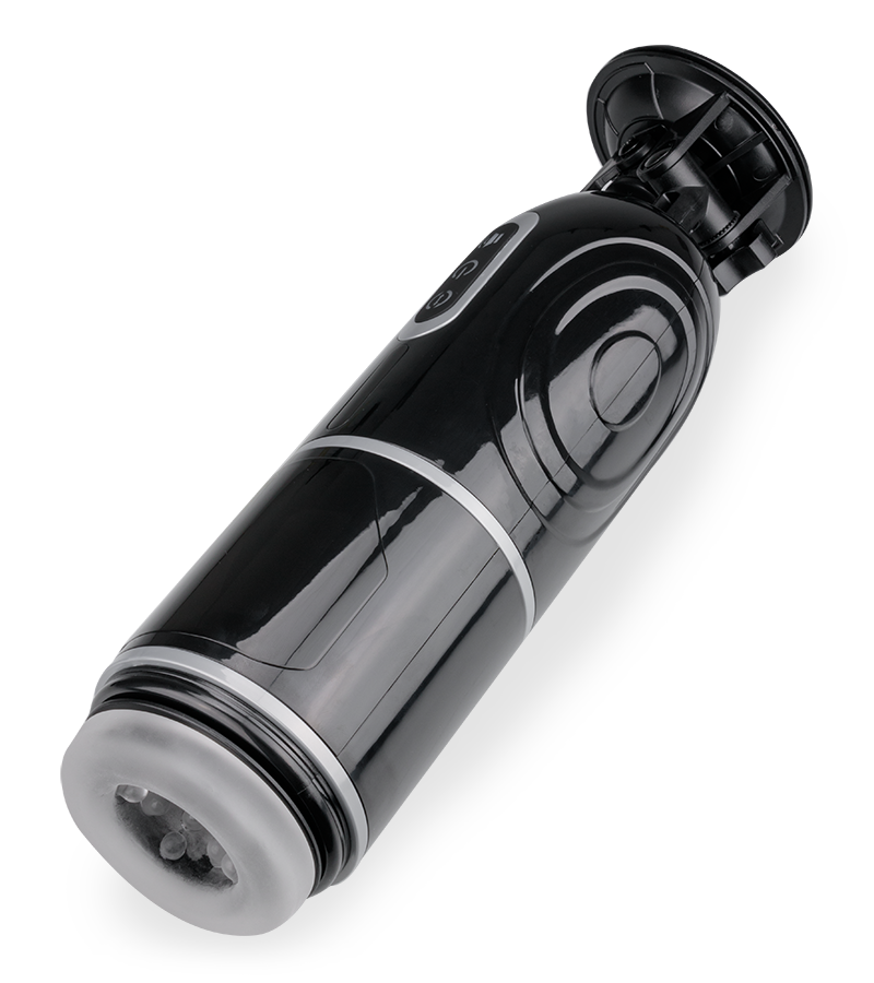 Feline rotating and thrusting masturbator with audio feature