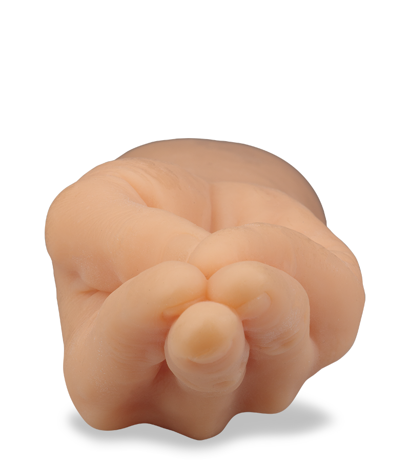 Fierce fisting dildo