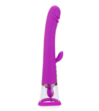 Load image into Gallery viewer, Fine rabbit vibrator with pussy pump