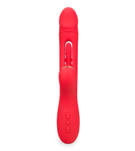Load image into Gallery viewer, Fireworks triple-stimulation G-spot tapping rabbit vibrator