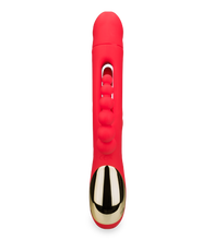 Load image into Gallery viewer, Fireworks triple-stimulation G-spot tapping rabbit vibrator
