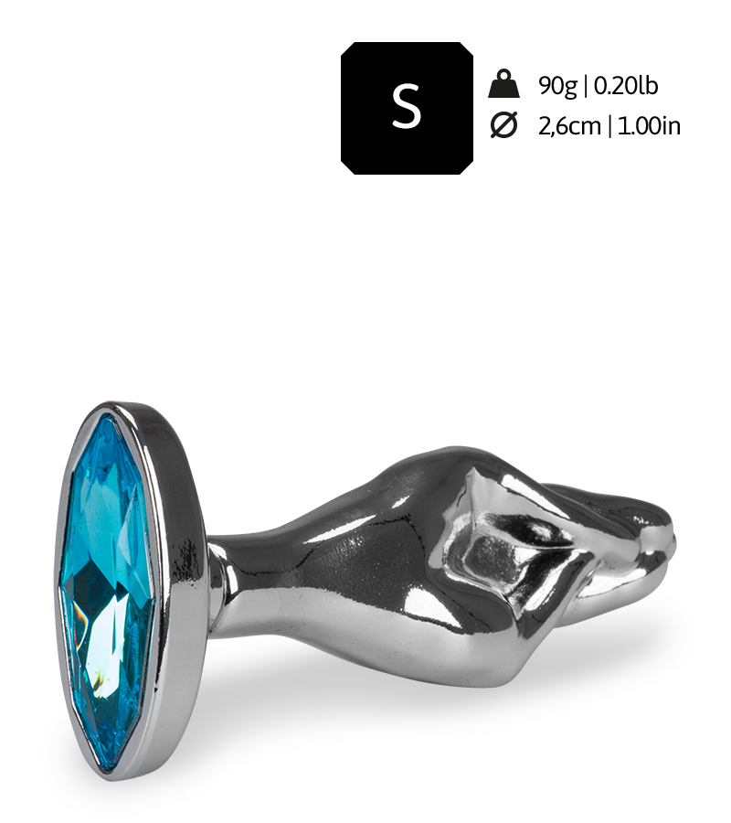 Fist Lovers Rosebud jewelled anal plug