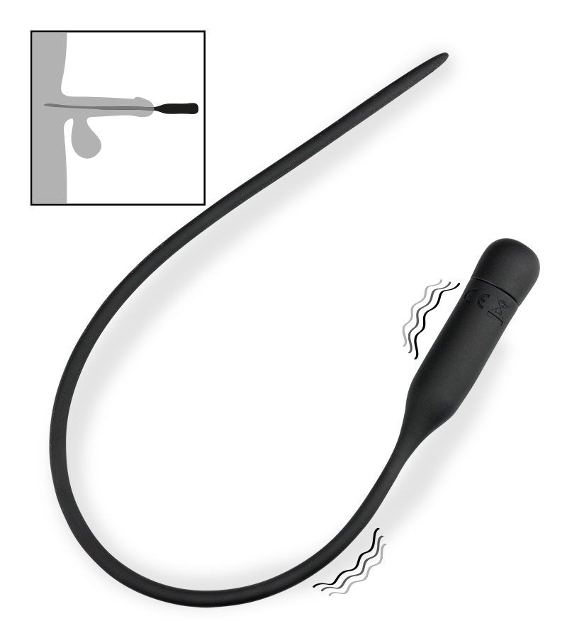 Fizz long vibrating penis plug 10 modes