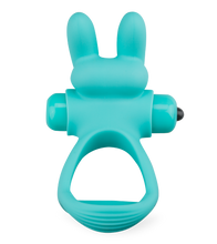Load image into Gallery viewer, Fizzer triple silicone cock ring with vibrating rabbit