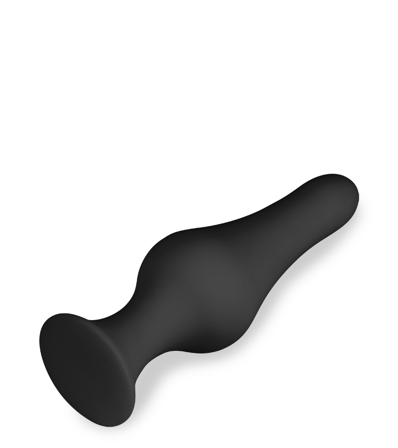 Flame suction cup anal plug