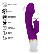 Load image into Gallery viewer, Flapa rabbit vibrator