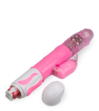Load image into Gallery viewer, Flashy rotating up and down rabbit vibrator