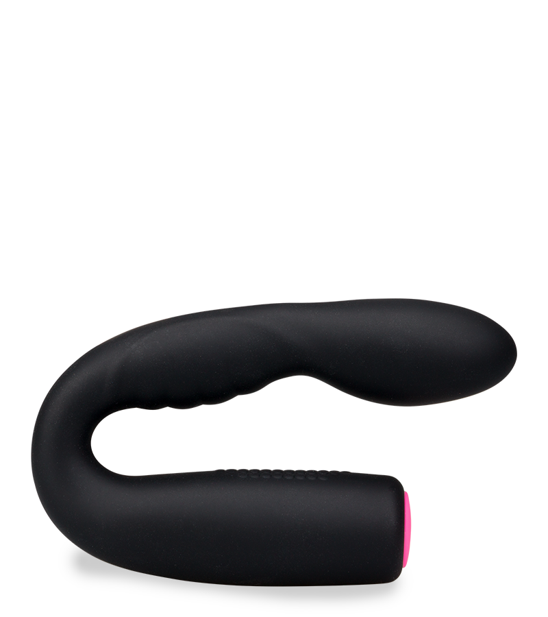 Flexible clit and G-spot vibrator