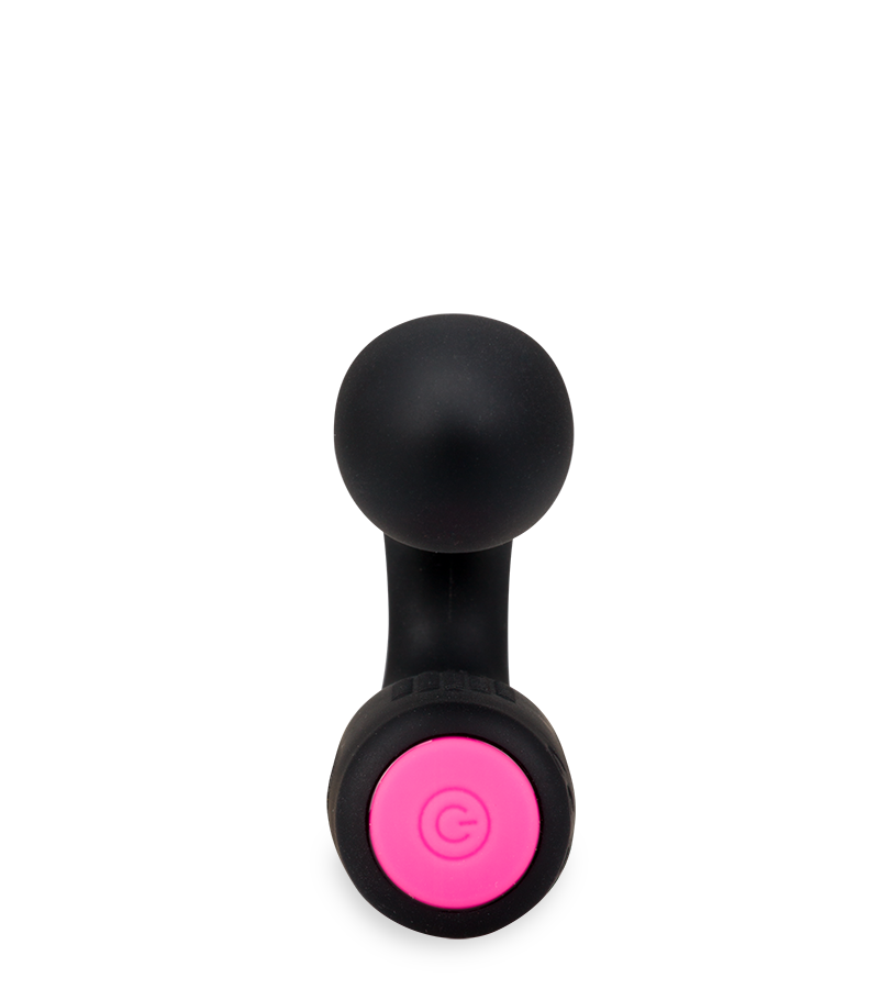 Flexible clit and G-spot vibrator