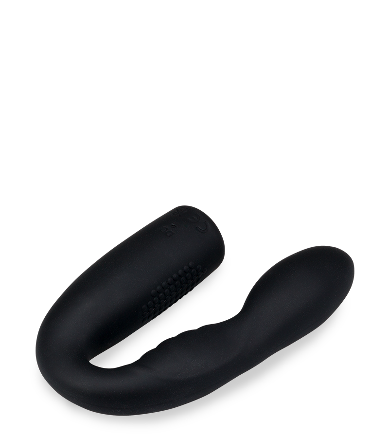 Flexible clit and G-spot vibrator