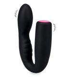 Flexible clit and G-spot vibrator