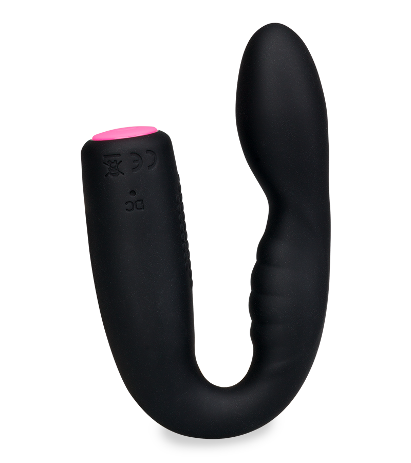 Flexible clit and G-spot vibrator