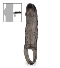 Load image into Gallery viewer, Flexible veined-shaft penis sleeve