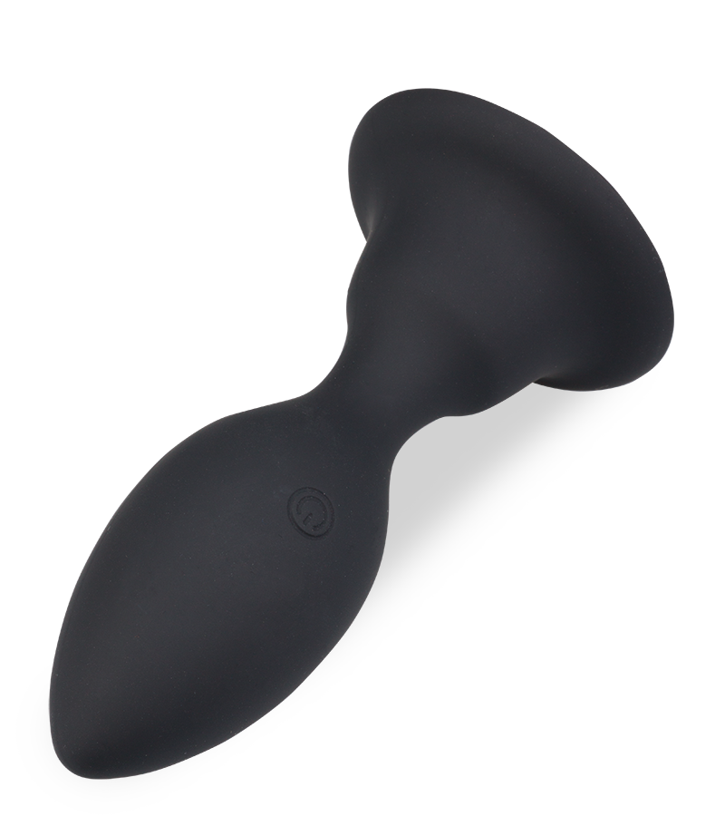 Flexible vibrating suction-cup anal plug