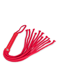 Load image into Gallery viewer, Flogger with red straps