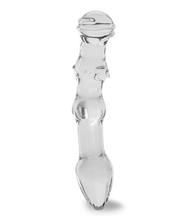 Load image into Gallery viewer, Flow glass dildo