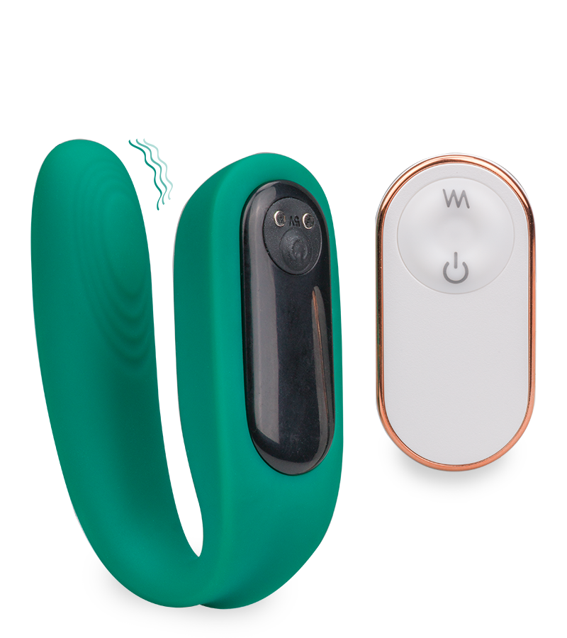 Forest remote control couples vibrator