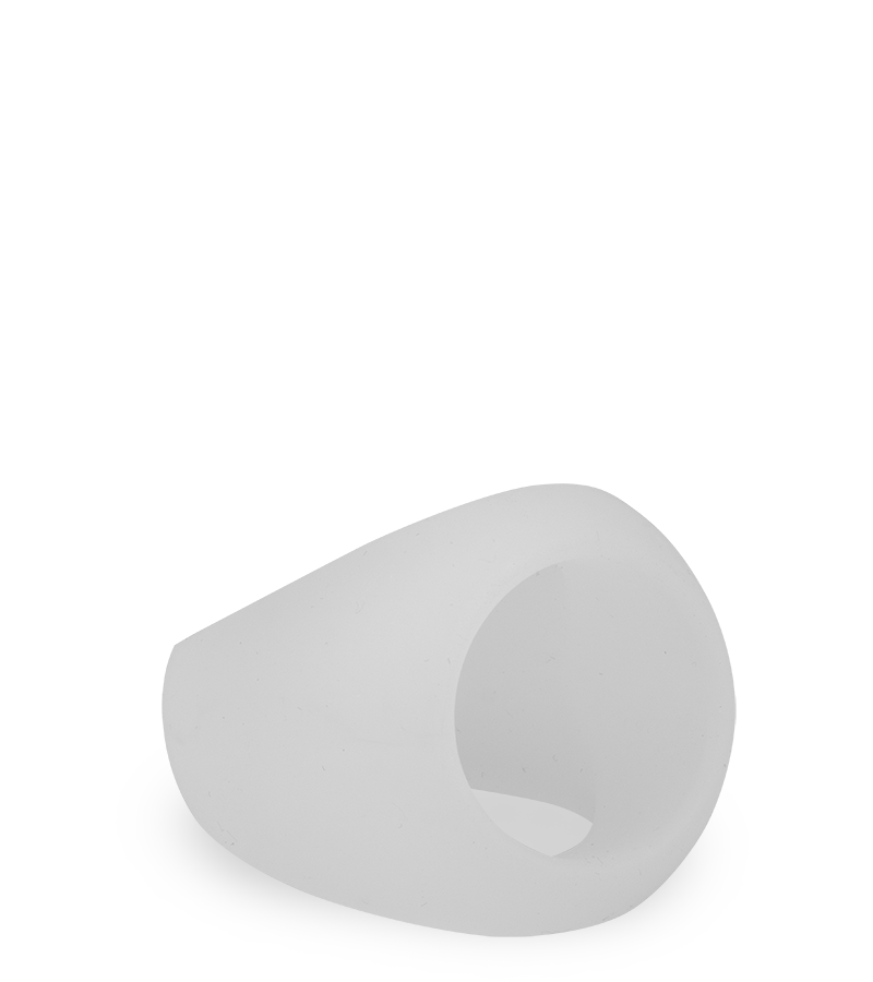 Frenzy medical-grade silicone triple cock ring