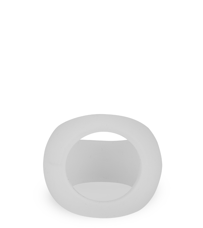 Frenzy medical-grade silicone triple cock ring